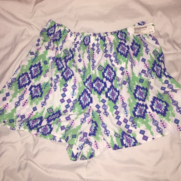 NEW High Waisted Tribal Shorts