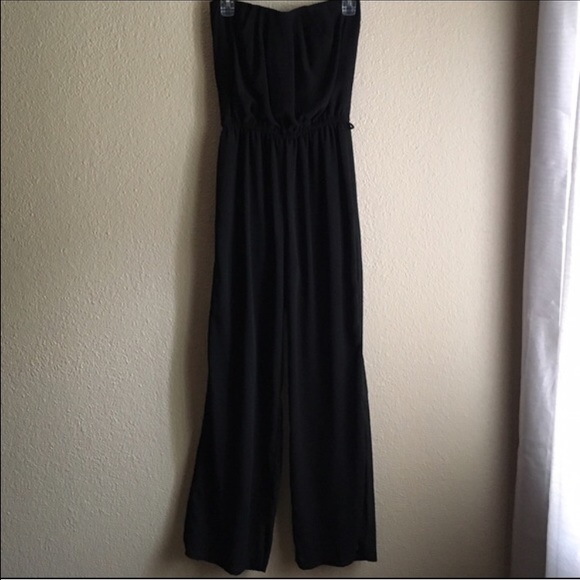 Black see through romper