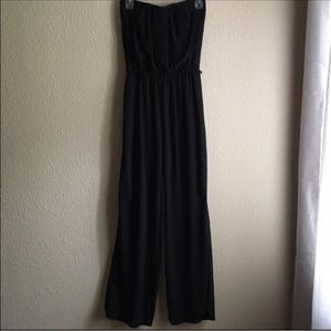 Black see through romper