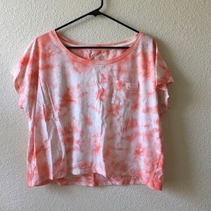 Aeropostale Tie Dye Crop Top