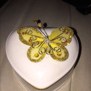 Heart shaped jewlery box