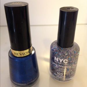 2 nail polishes