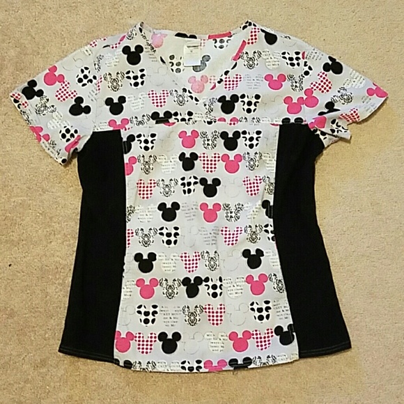 Disney scrub top