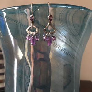 Silpada amethyst earrings