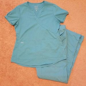Blue NRG by Barco scrub set