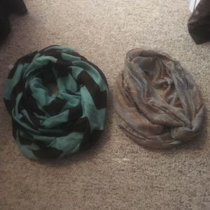 Infinity scarfs