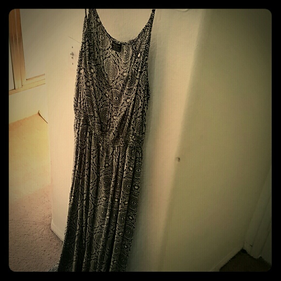 Long very comfortable dress.
