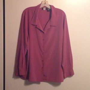 Dusty purple color blouse