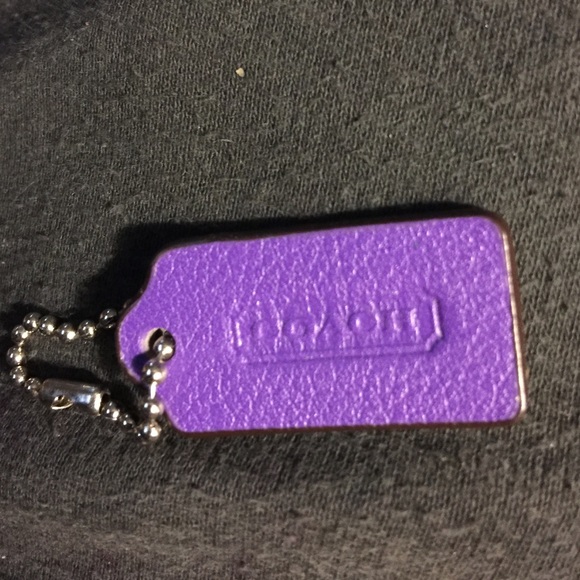 Coach hang tag