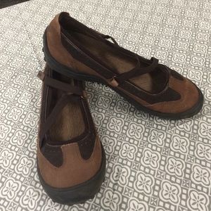 Brown Lands End Shoes