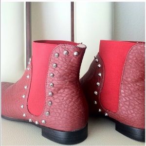 Zara Studded Boots Size 7
