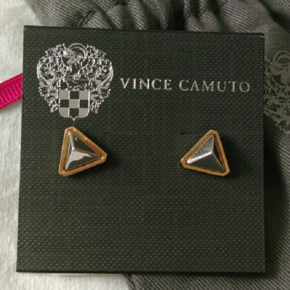 LAST DROP Vince Camuto Pyramid Stud Earrings