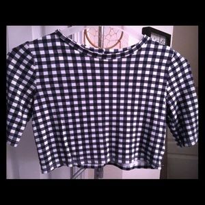 Retro Blue and White, H&M 2 piece skirt set