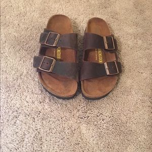 Only worn once Birkenstocks!!