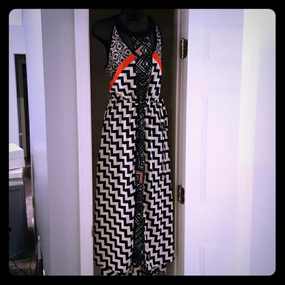 Contemporary maxi dress