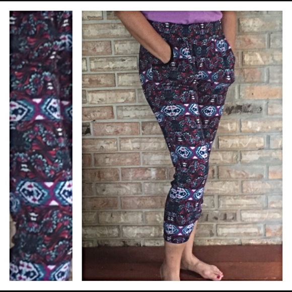 Darling Joggers Navy Berry Small - Picture 2 of 3