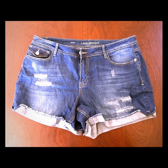 Lane Bryant Pants - Lane Bryant size 18 shorts, medium wash.