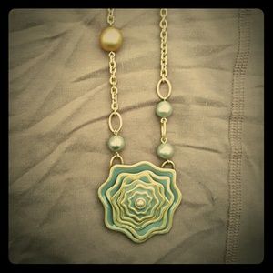 Lia Sophia Garden Rose Necklace