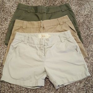 JCREW Classic Twill Chino shorts 5" inseam