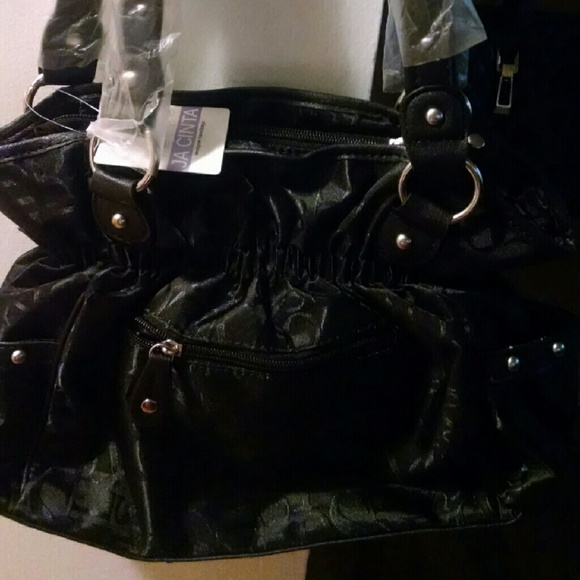 CLASSIC BLACK SHOULDER BAG - Picture 3 of 3