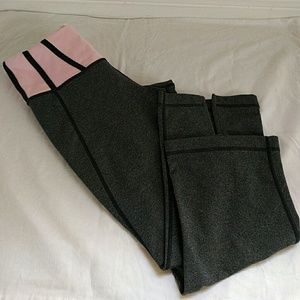 Lululemon cropped/capri workout pants