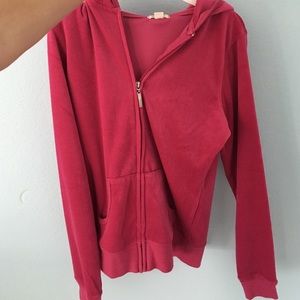 Pink zip up jacket brand new