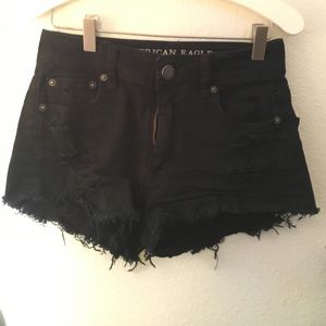 High waisted shorts