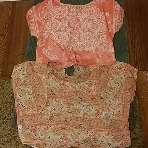 Orange Bundle Blouses