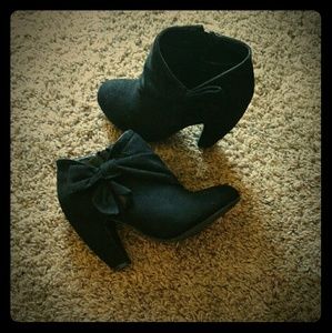 ??cute mini heal bow boots