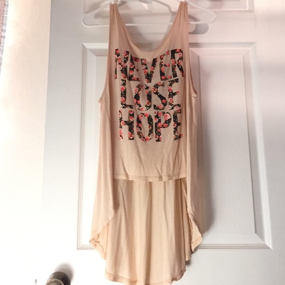 "Never Lose Hope" Top