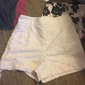 express lace shorts