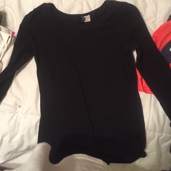H&M black long sleeve