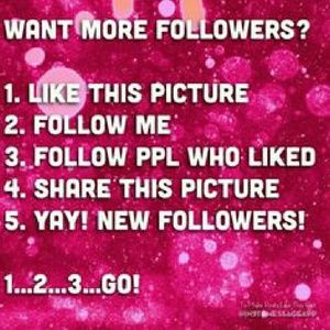 Follow game - more followers for everyone!