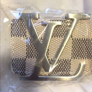 Louis Vuitton Damier Azur belt