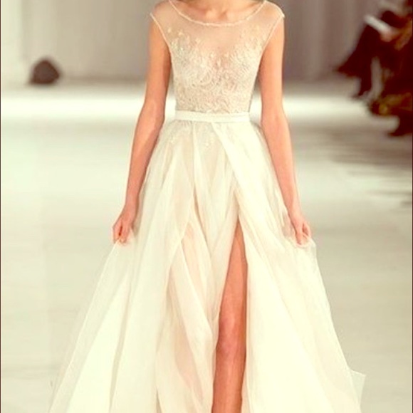 Wedding Dress/ prom dress/ fancy beach dress