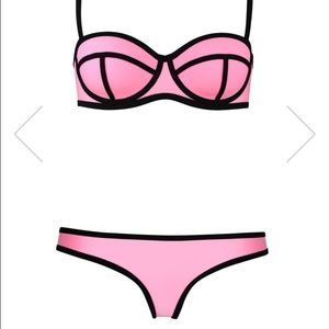 Authentic Triangl swimsuit - Milly - Candy Pink