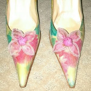 Matching purse and pump with 3" stilletto heel