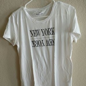 J. Crew New York tee. Ladies Medium