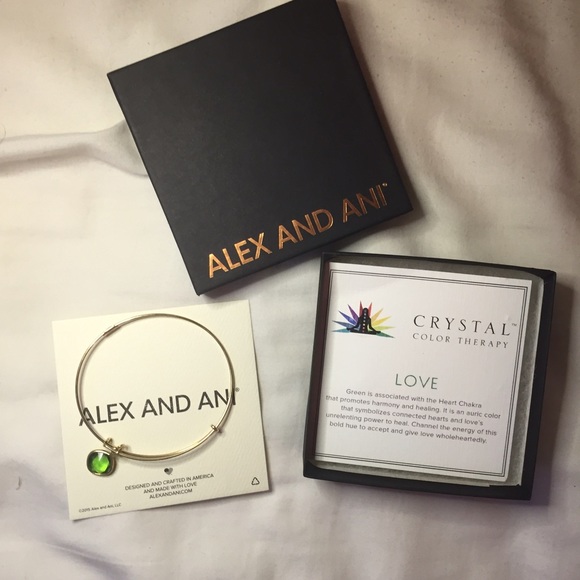 Authentic 14k gold filled chakra energy bangle