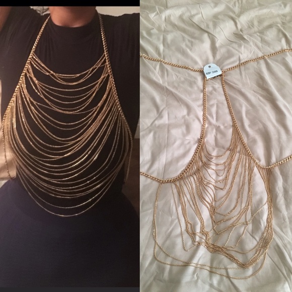 Gold Body Chain
