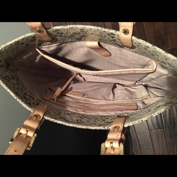 Michael Kors Python Mac Book Tote - image 2