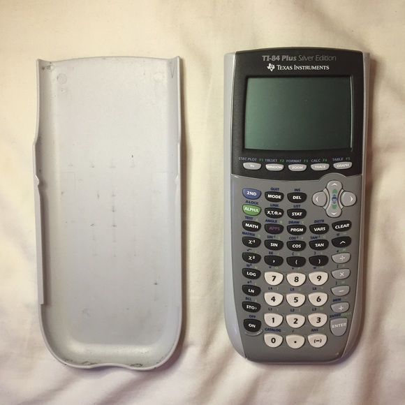 Graphing calculator TI-84 plus silver edition