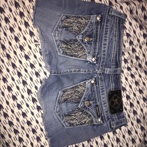 MISS ME cut offs size 27