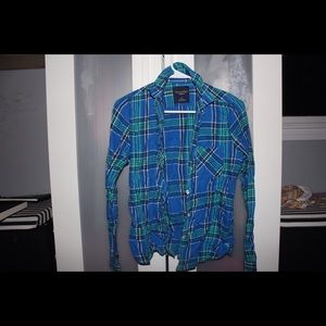Plaid American eagle flannel