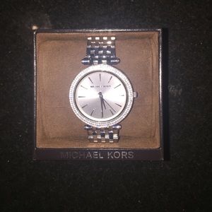 Michael Kors Darci silver dial ladies watch