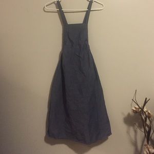 Overall Jean dress