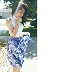 White Crop top