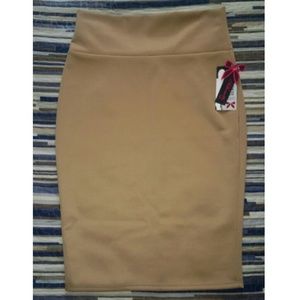 Khaki Pencil Skirt