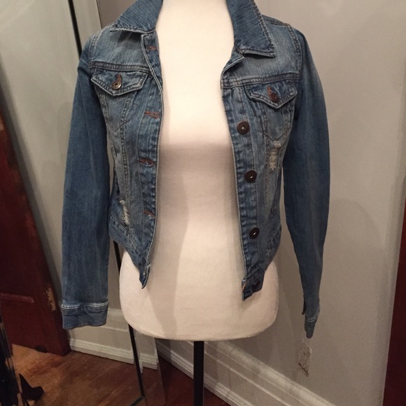 New jean jacket with tags