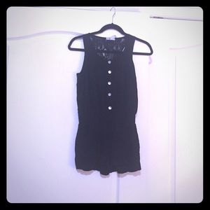 Adorable Black Romper!